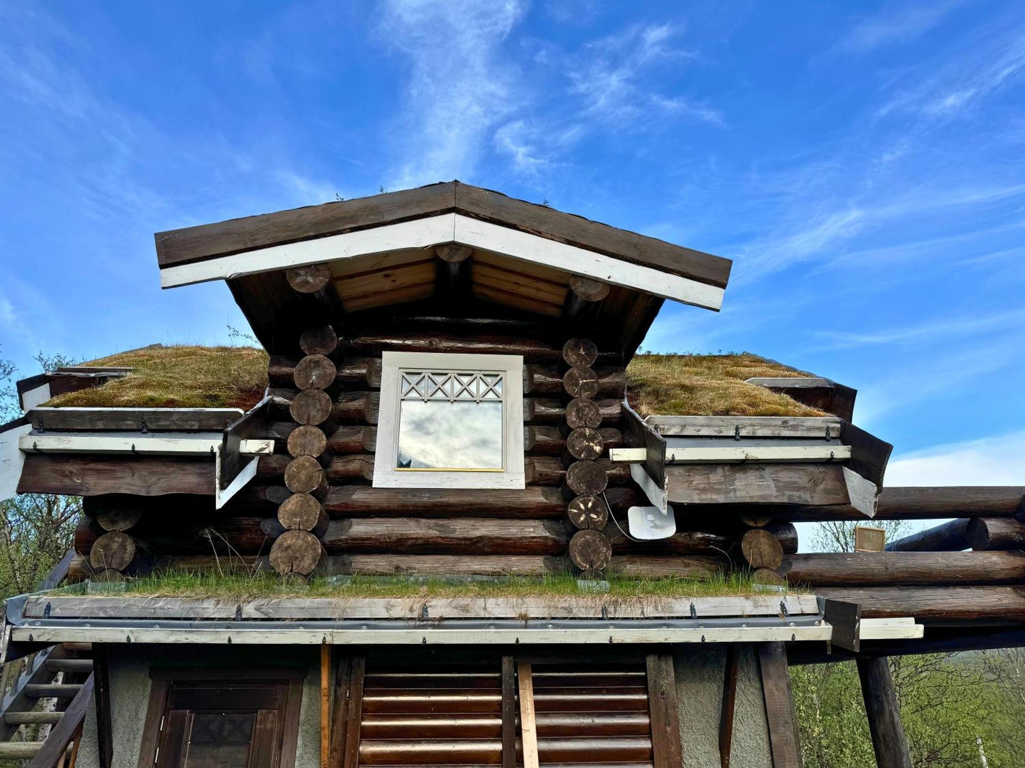 Unique Arctic Timber Cabin Skaidi المظهر الخارجي الصورة