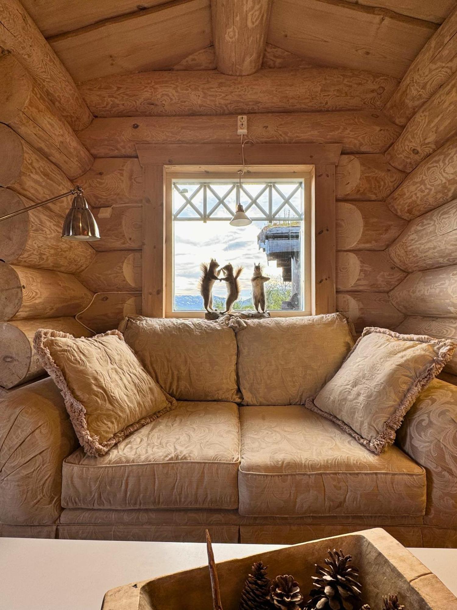 Unique Arctic Timber Cabin Skaidi المظهر الخارجي الصورة